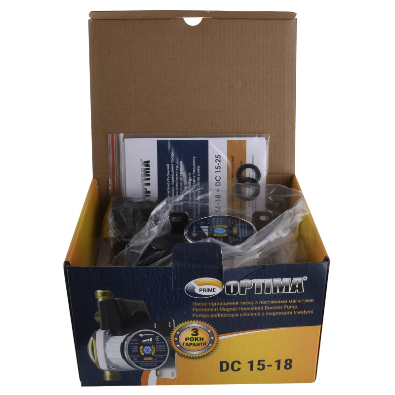 Насос для підвищення тиску води Optima Prime DC 15-18 AUTO