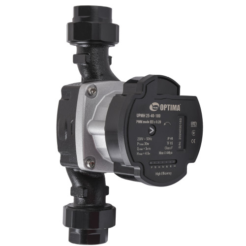 Насос циркуляційний Optima PRIME UPMH 25-40AUTO 180мм, енергоощадний  
