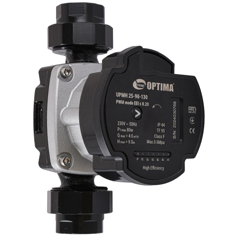 Насос циркуляційний  Optima PRIME UPMH 25-90AUTO 130мм, енергоощадний 