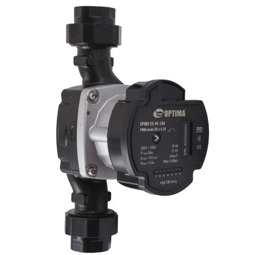 Насос циркуляционный Optima PRIME UPMH 25-90AUTO 180мм, энергосберегающий Насос циркуляционный Optima PRIME UPMH 25-90AUTO 180мм, энергосберегающий