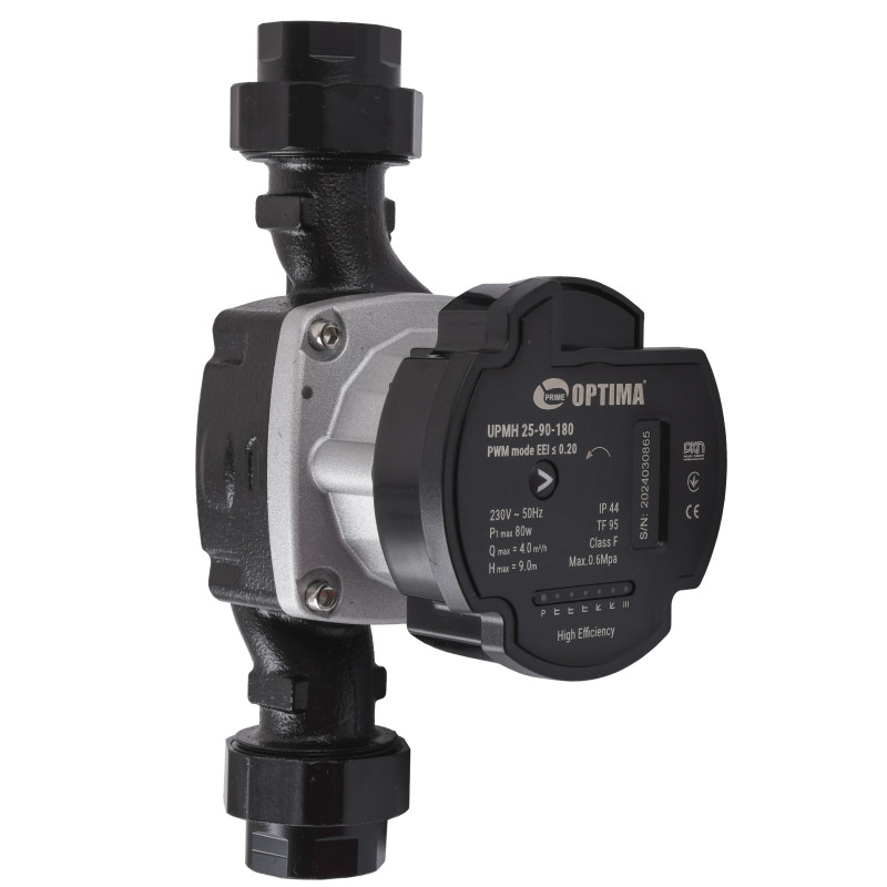 Насос циркуляционный Optima PRIME UPMH 25-90AUTO 180мм, энергосберегающий