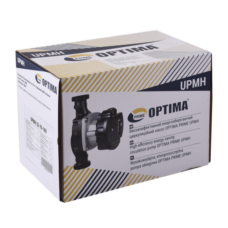 Насос циркуляційний Optima PRIME UPMH 32-70AUTO 180мм, енергоощадний  