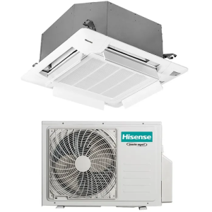 Інверторний кондиціонер Hisense Cassette AUC105URARKC8/AUW105UGRW8 (PE-QFA/CD) (100 кв.м)  