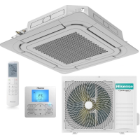 Инверторный кондиционер Hisense CompactCassette ACT52UR4RCC8/AUW52U4RJ8 (PE-QEALD) (52 кв.м)