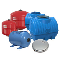 Ємності для води та мембранні баки