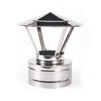 Грибок сендвіч (з термоізоляцією) AISI 201 - 0,5 мм - ø100/160