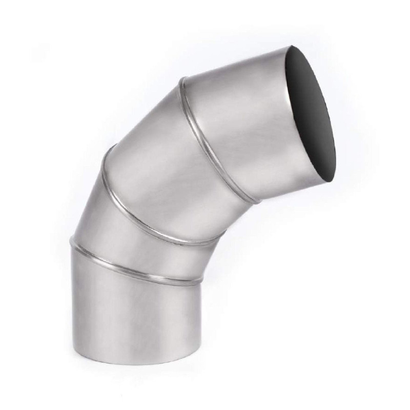 Універсальне коліно з нержавіючої сталі AISI 201 – 0,5 мм (∠ 0 - 90° - ø200)