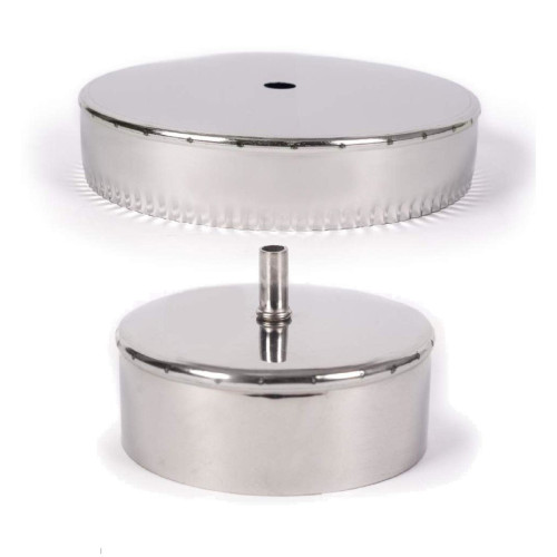 Лейка с декой из нержавеющей стали AISI 201 – 0,5 мм – ø100