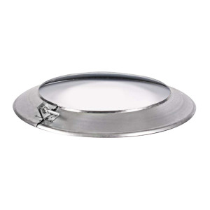 Окапник димоходу з нержавіючої сталі AISI 201 – 0,5 мм – ø300