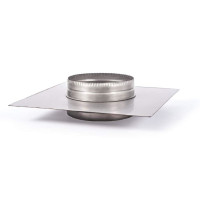 Закінчення димоходу з нержавіючої сталі AISI 201 - 1мм - ø200