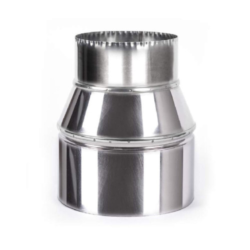 Перехід димоходу з нержавіючої сталі AISI 201 - 1 мм – ø160