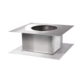Прохід квадратний із нержавіючої сталі AISI 201 – 0,5 мм – ø130