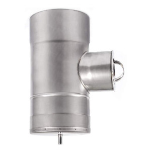 Ревизия дымохода из нержавеющей стали AISI 201 - 0,5 мм - ø130