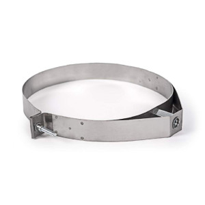 Скоба кріпильна з нержавіючої сталі AISI 201 – 0,5 мм – ø130