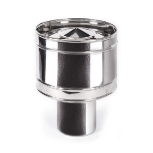 Волпер (дефлектор) із нержавіючої сталі AISI 201 - 0,5 мм - ø400