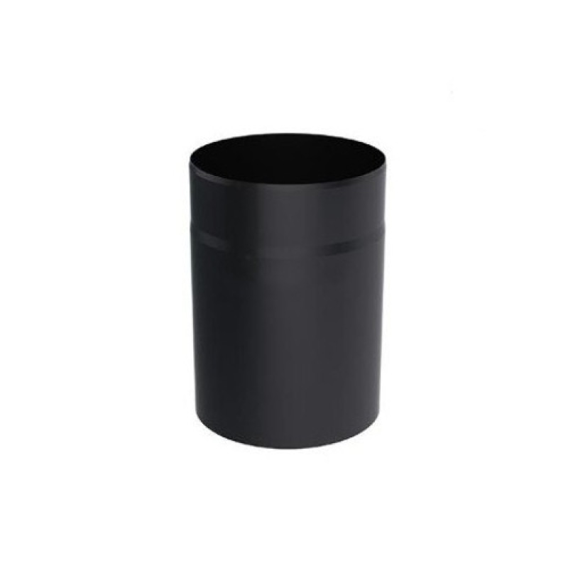 Труба із чорної сталі димохідна (25 см, діаметр 250 мм)