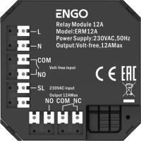 Дротовий релейний модуль ENGO CONTROLS ERM-12A 12 A  