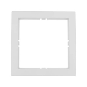 Рамка для регуляторов ENGO CONTROLS SIMPLE BEZEL-1W, белая 