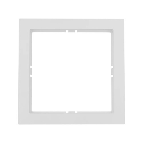 Рамка для регуляторів ENGO CONTROLS SIMPLE BEZEL-1W , біла  