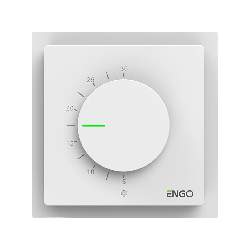 Рамка для регуляторів ENGO CONTROLS SIMPLE BEZEL-1W , біла  