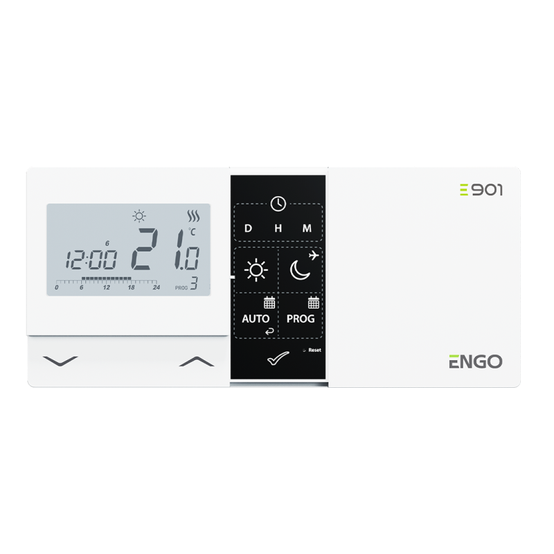 Программатор температуры ENGO CONTROLS E901, 2хАА проводной 