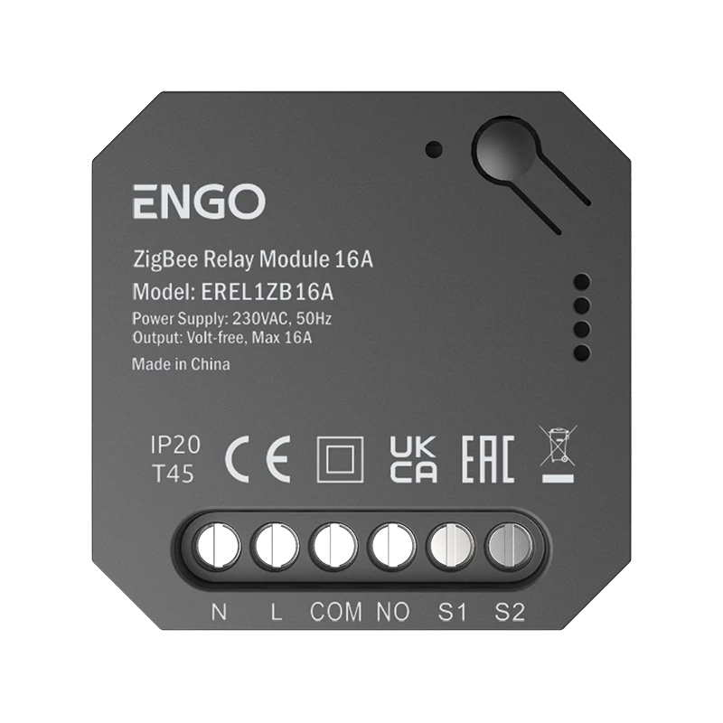 Розумне реле ENGO CONTROLS EREL-16ZB ZigBee, 16А 