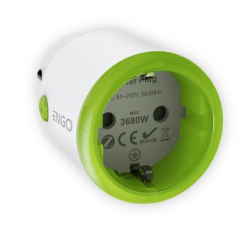 Розумна розетка  ENGO CONTROLS EPLUG-ZB Smart Plug ZigBee, 16А 