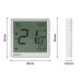 Інтернет-термостат ENGO CONTROLS EONE-BATW ZigBee 3.0,Li-ion 3,7V  накладний 