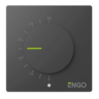 Термостат добовий ENGO CONTROLSESIMPLE-230B, 230В дротовий   
