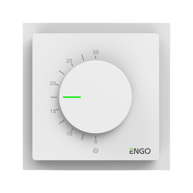 Термостат добовий ENGO CONTROLS ESIMPLE-230W, 230В дротовий 