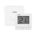 Терморегулятор температури бездротовий ENGO CONTROLS E7-RFW, програмований, білий 