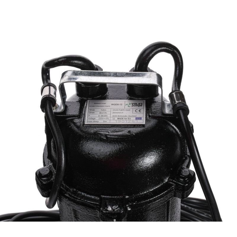 Насос фекальный VOLKS pumpe WQD8-12 0,9 кВт