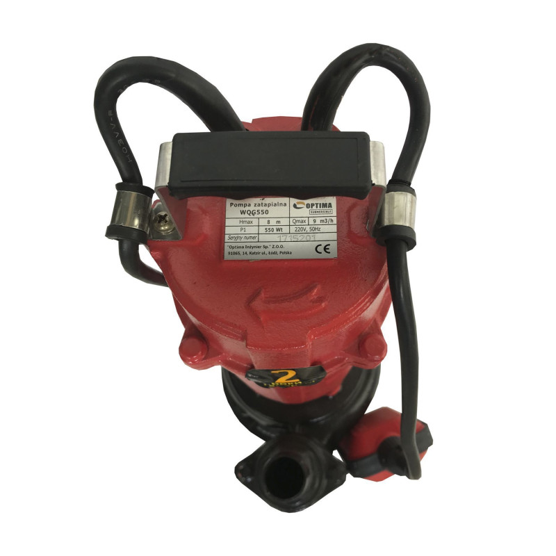 Фекальный насос с режущим механизмом Optima WQG 550 0,55 кВт