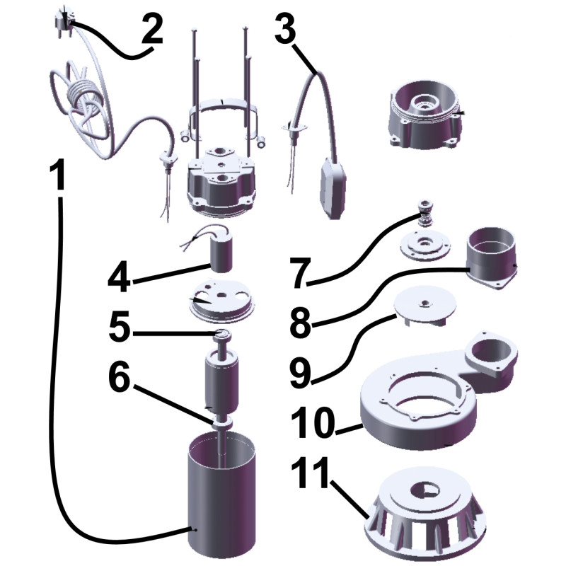 Насос фекальный Optima V2500 2,5кВт