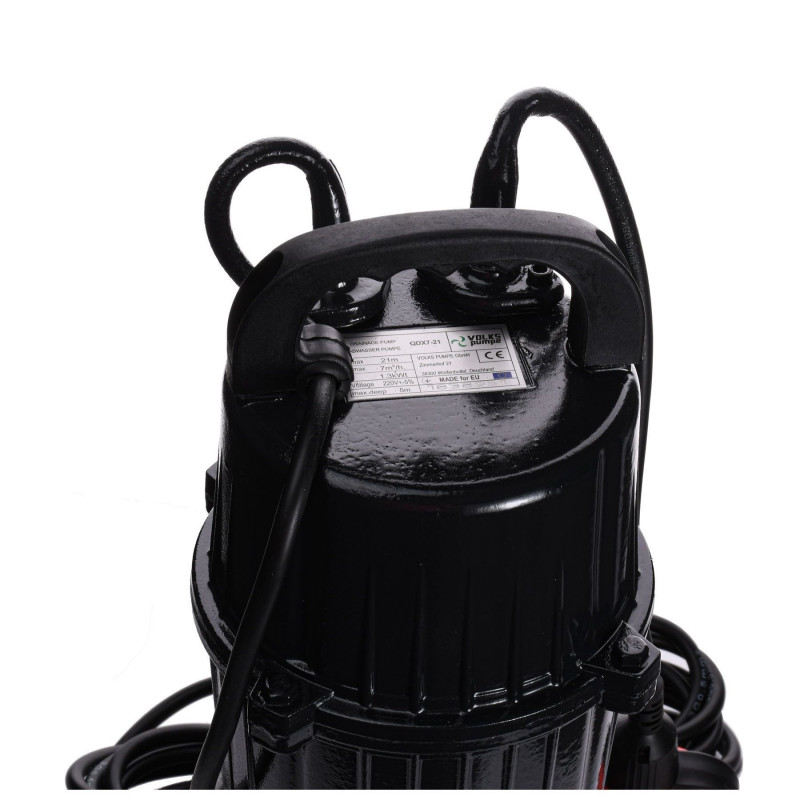 Дренажный насос VOLKS pumpe QDX7-21 1,3 кВт