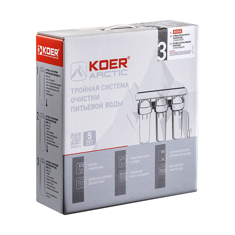 Фільтр Koer KV.01A Arctic (KR3143)  