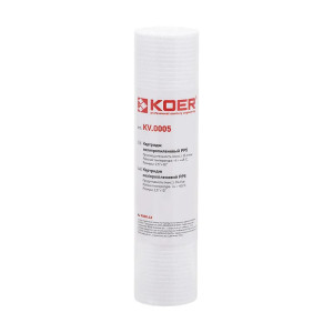Картридж із поліпропілену KOER KV-01-2510-05 PP5 2,5"х10"  