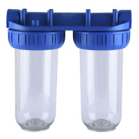 Фільтр 2-х ступеневого очищення Optima OP-02, 1″  