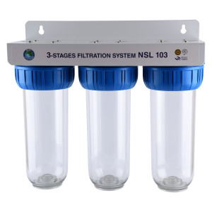Фильтр 3-х ступенчатой очистки Bio+Systems NSL103, 3/4″ 