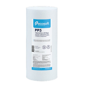 Картридж Ecosoft из вспененного полипропилена 4,5" х 10"  5 мкм