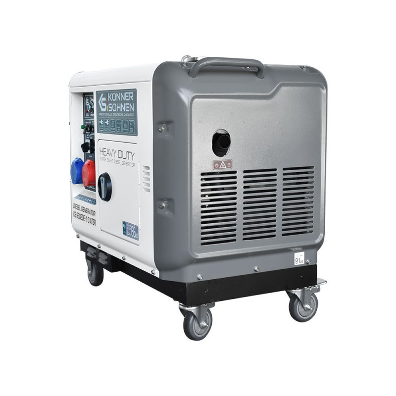 Генератор дизельный 7,5 кВт Könner&Söhnen KS 9302DE-1/3 ATSR