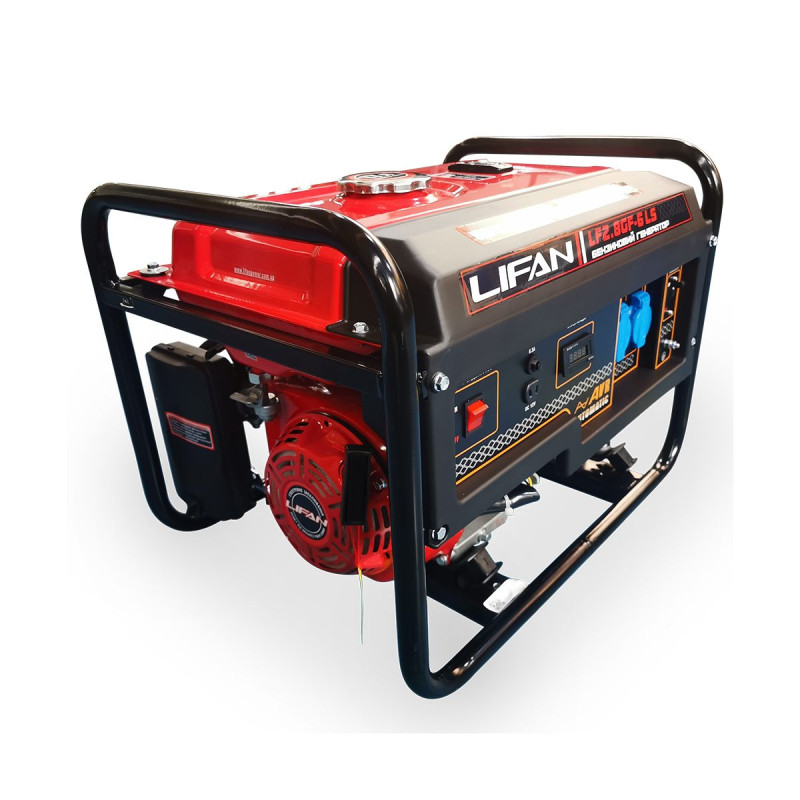 Бензиновий генератор 2,8 кВт LIFAN LF2.8GF-6 ручний стартер