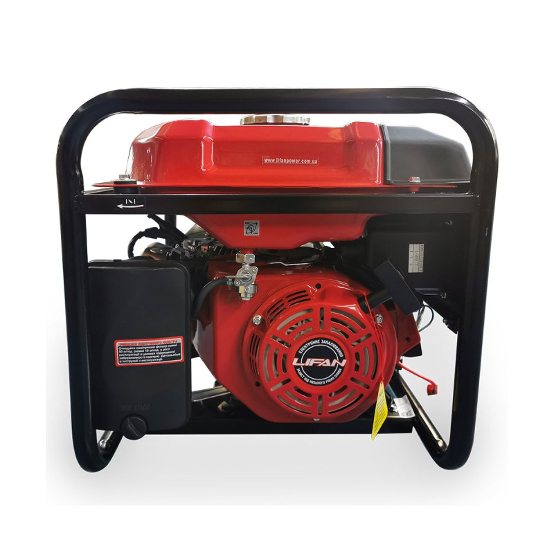 Бензиновий генератор 2,8 кВт LIFAN LF2.8GF-7 електростартер