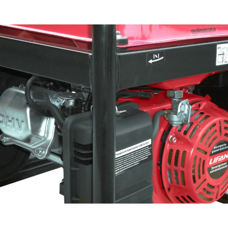 Бензиновий генератор 2,8 кВт LIFAN LF2.8GF-7 електростартер