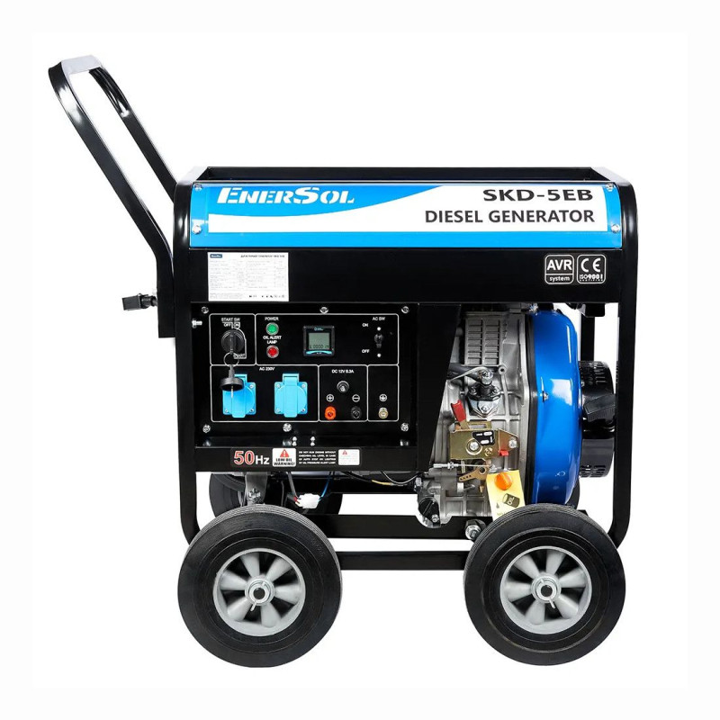 Дизельний генератор 5 кВт ENERSOL SKD-5EB