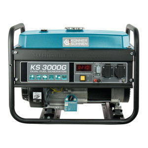 Газобензиновый генератор 3 кВт Konner & Sohnen KS 3000G