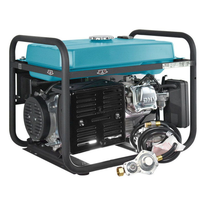 Газобензиновий генератор 4,5 кВт Konner & Sohnen KS 5000E G