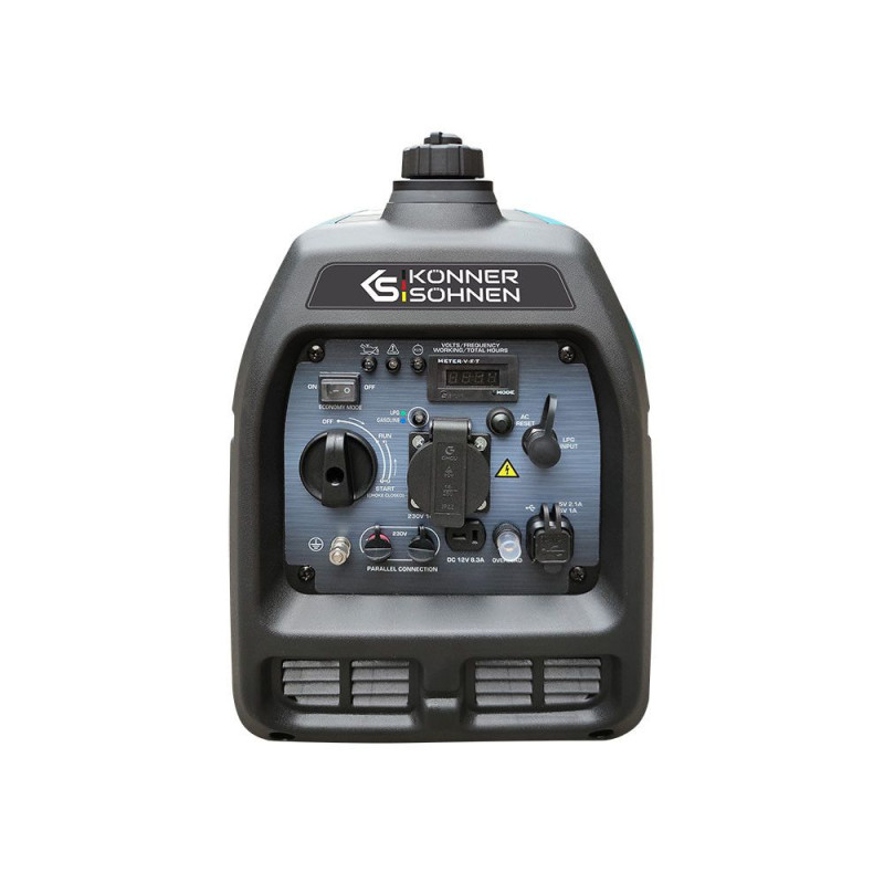 Инверторный газобензиновый генератор 3,1 кВт Konner & Sohnen KS 3100iG S