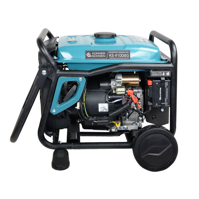 Інверторний газобензиновий генератор 4 кВт Konner & Sohnen KS 4100iEG