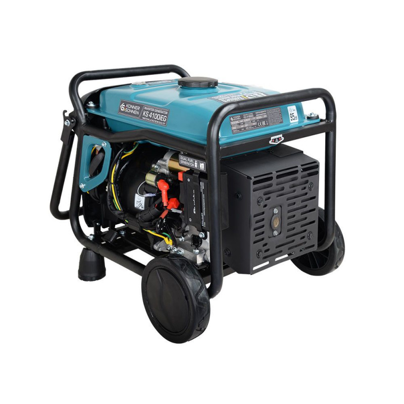 Інверторний газобензиновий генератор 4 кВт Konner & Sohnen KS 4100iEG